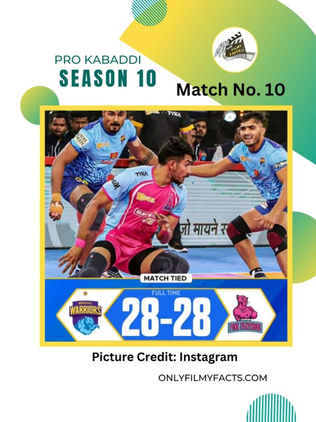 Pro Kabaddi Season 10 2023 Bengal Warriors Vs Jaipur Pink Panthers