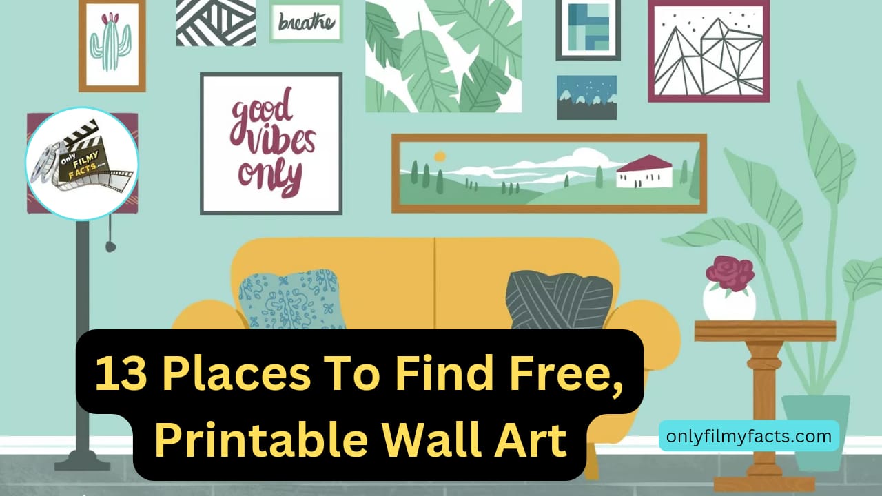 13 Places to Find Free, Printable Wall Art