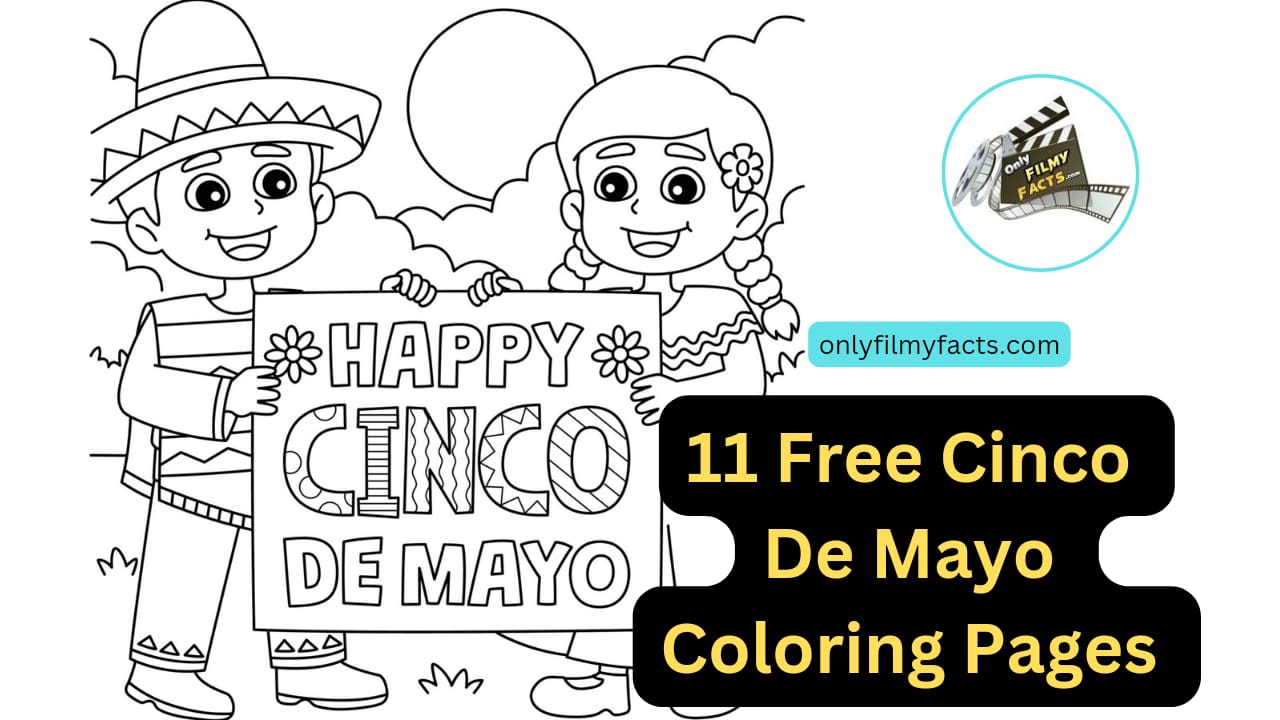 11 Free Cinco de Mayo Coloring Pages