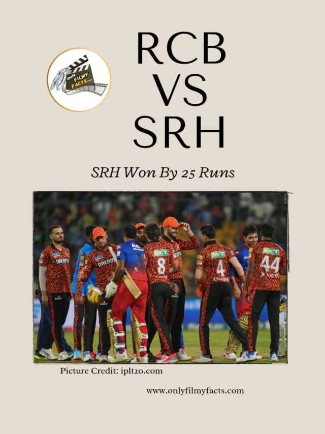 IPL 2024 Sunrisers Hyderabad vs Royal Challengers Bangalore