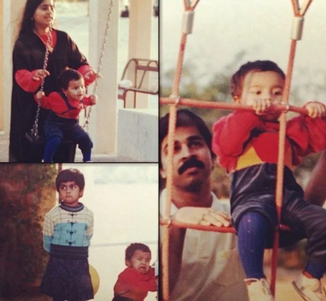 Darshana Rajendran’s photos with her family