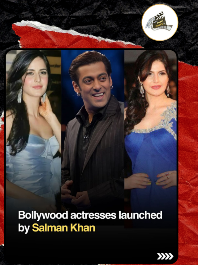 Bollywood actress launched by salman khan