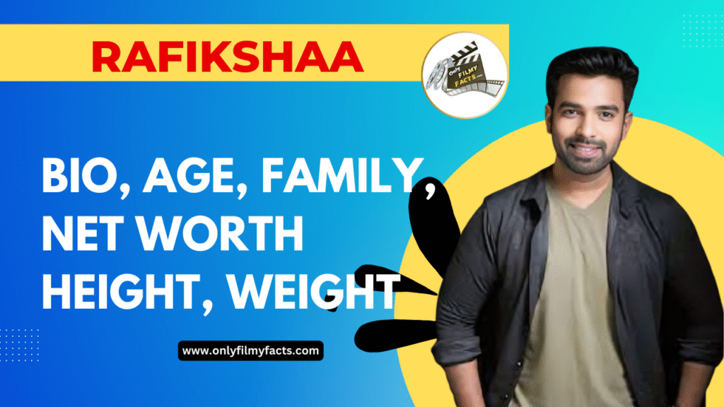 Rafikshaa (illu illalu pillalu serial actor) Age, Height, Girlfriend, Wife, Family, Biography & More