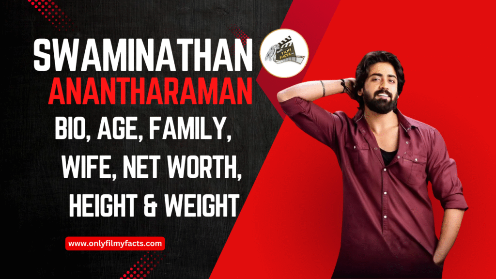 Swaminathan Anantharaman Wiki, Biography, Age, TV Serials & Interesting Facts