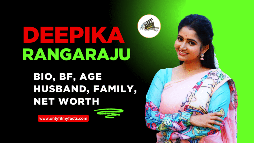 Deepika Rangaraju Biography, Wiki, Age (2025), Husband, Family, Serials List, Movies List & More Interesting Things