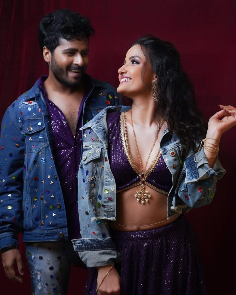 Shrihan Chotu with Siri Hanumanth