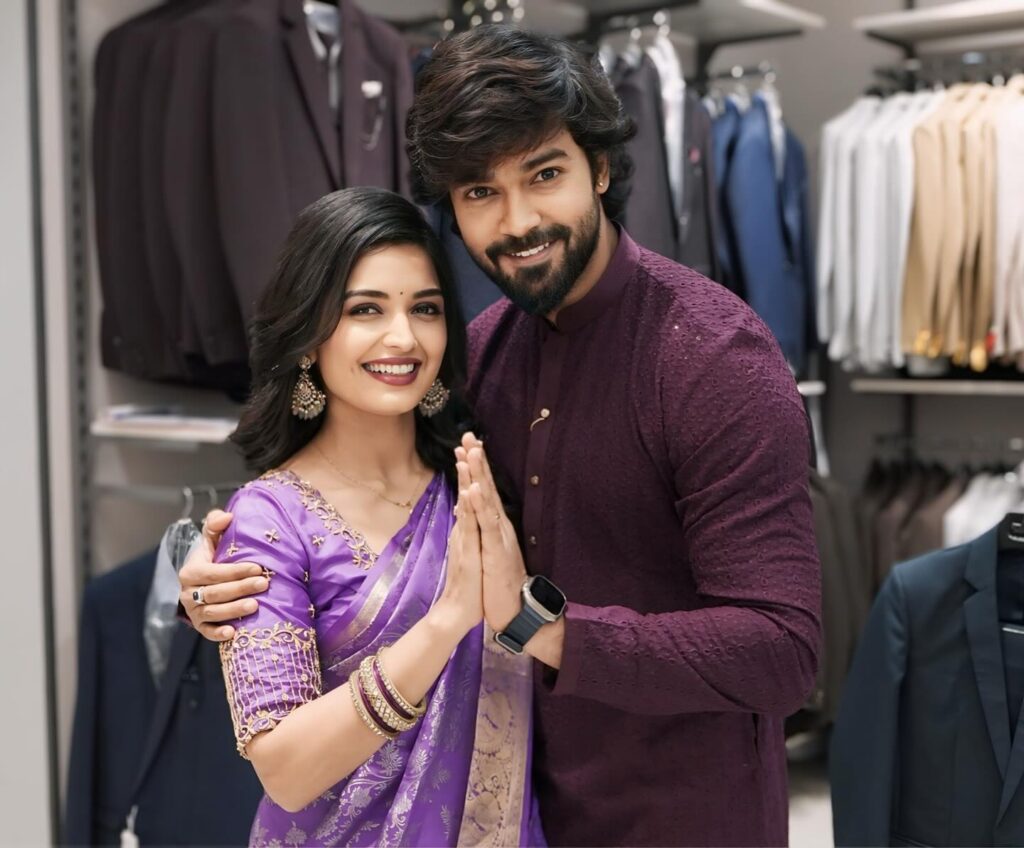 serial actor shivakumar marihal with priyanka jain photos goes viral