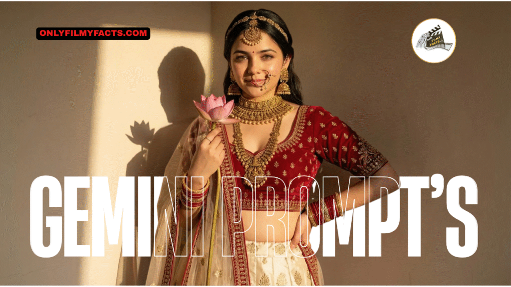 Golden Hour Goddess 2026 Gemini AI image generated Prompts Beautiful Indian outfit