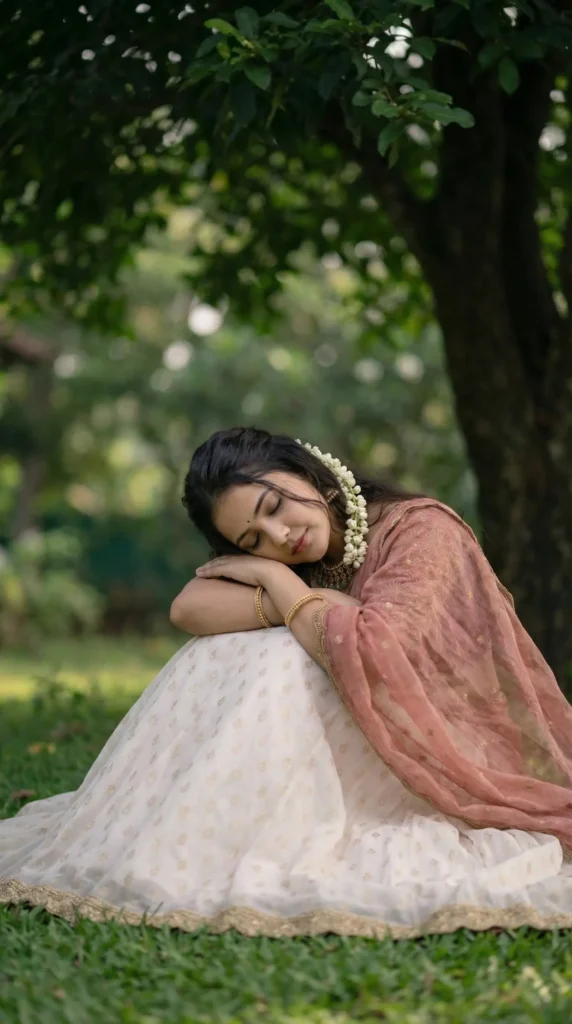 The Pink Paradise 2026 Gemini AI image generated Prompts Beautiful Indian outfit