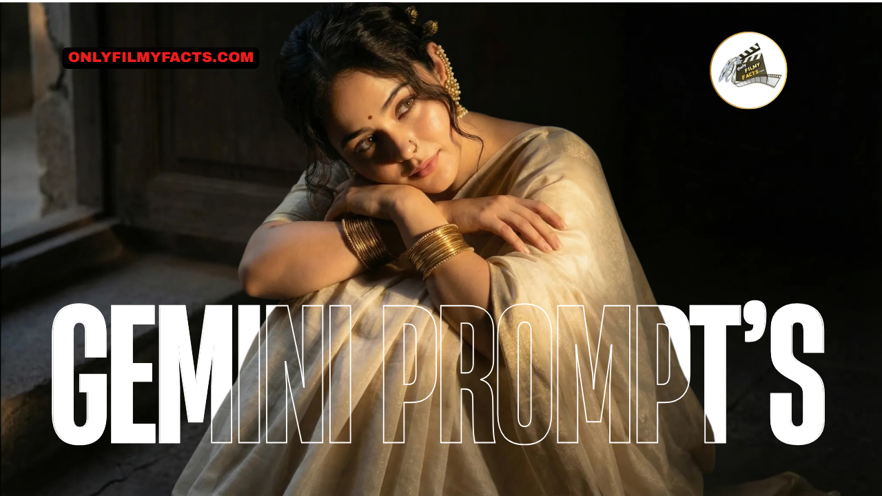 THE GOLDEN PAUSE 2026 Gemini AI image generated Prompts Beautiful Indian outfit