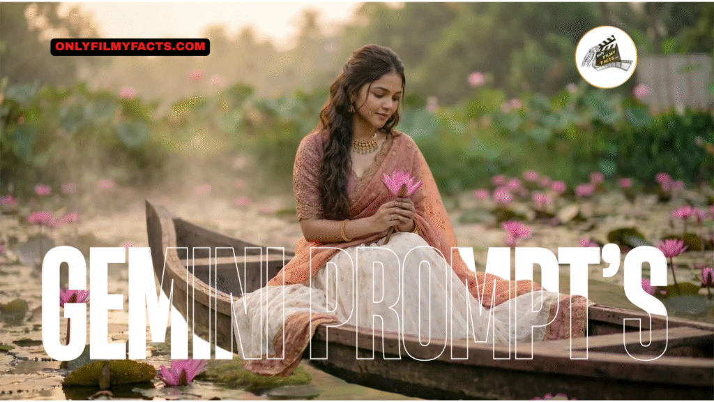 The Pink Paradise 2026 Gemini AI image generated Prompts Beautiful Indian outfit