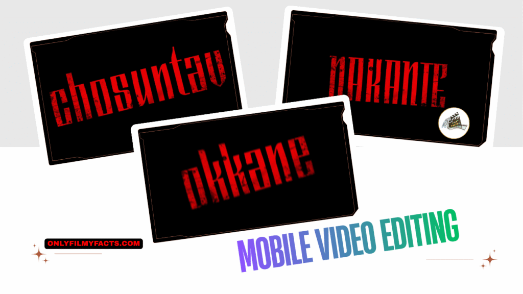 Easy ALIGHT MOTION Mobile Video Editing DAY 24