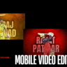 Easy ALIGHT MOTION Mobile Video Editing DAY 3