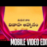 Easy Traditional Telugu wedding invitation KineMaster Mobile Video Editing DAY 3