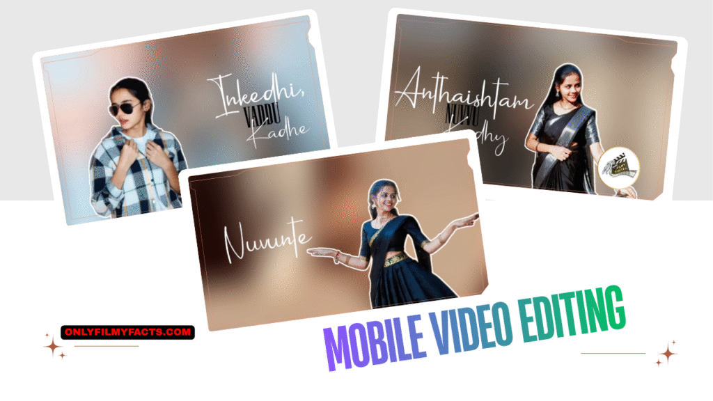 Easy ALIGHT MOTION Mobile Video Editing DAY 33