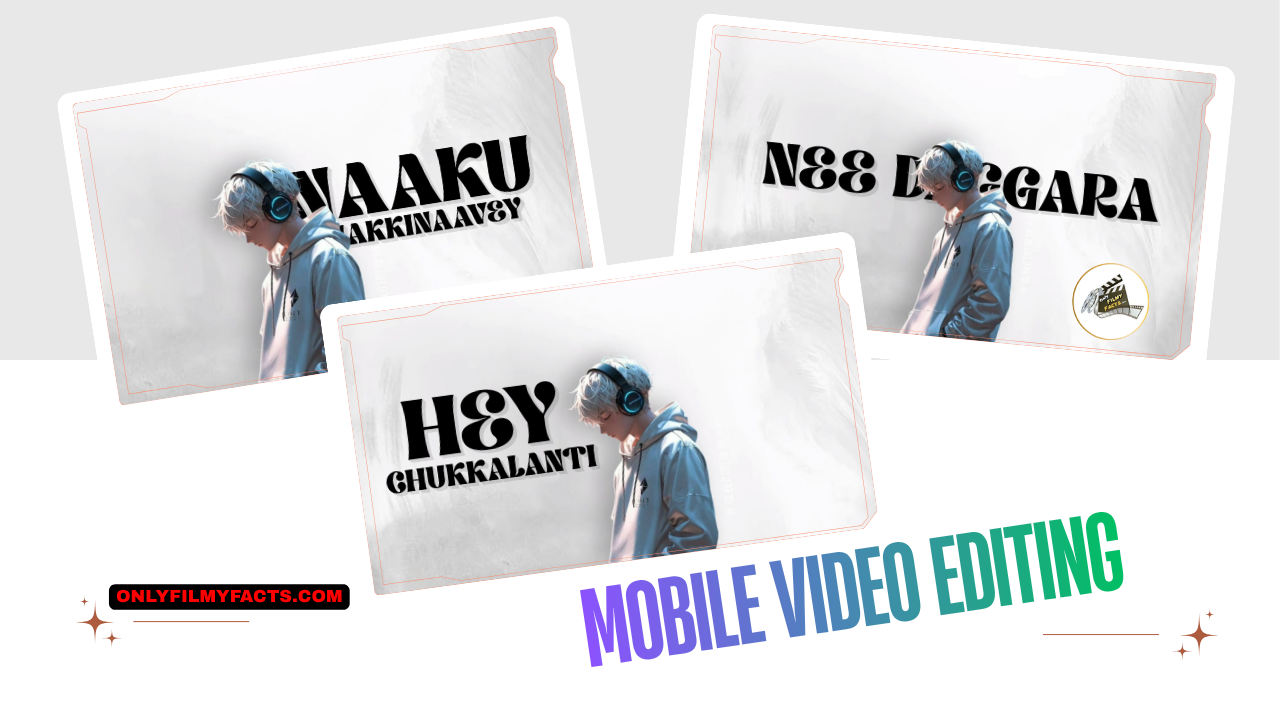 Easy ALIGHT MOTION Mobile Video Editing DAY 36