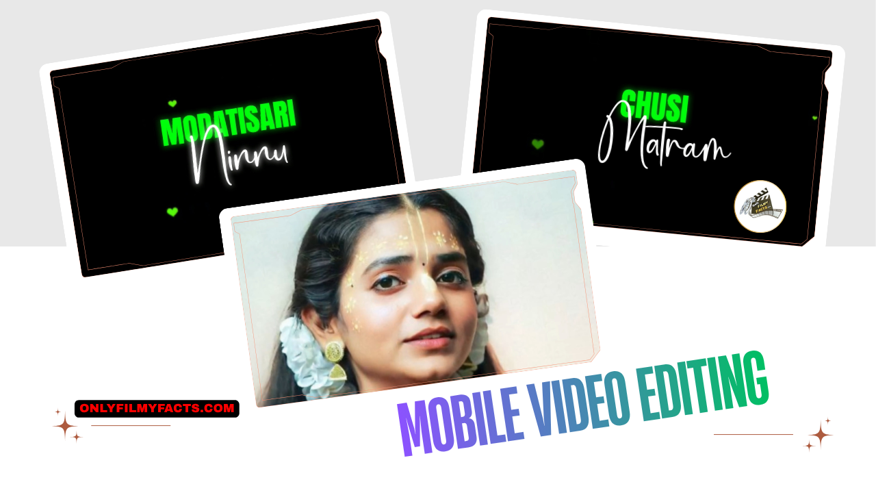 Easy ALIGHT MOTION Mobile Video Editing DAY 49