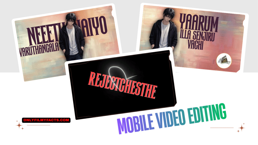 Easy ALIGHT MOTION Mobile Video Editing DAY 51