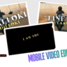 Easy ALIGHT MOTION Mobile Video Editing DAY 54