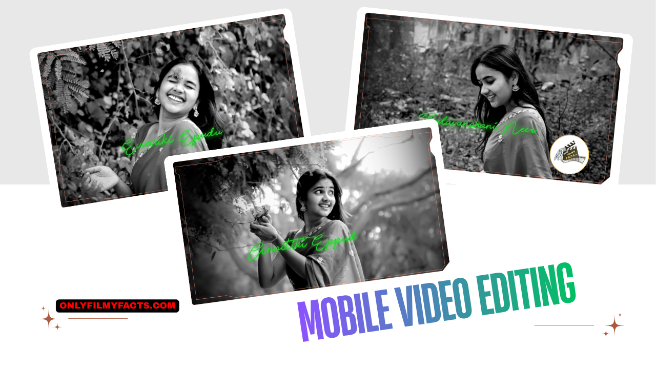 Easy ALIGHT MOTION Mobile Video Editing DAY 55