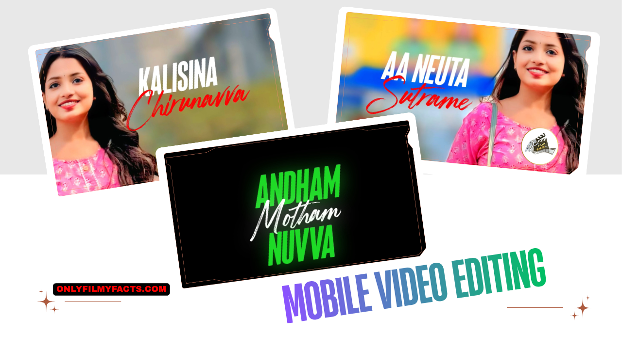 Easy ALIGHT MOTION Mobile Video Editing DAY 56