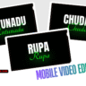 Easy ALIGHT MOTION Mobile Video Editing DAY 57