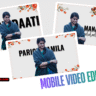 Easy ALIGHT MOTION Mobile Video Editing DAY 84