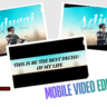 Easy ALIGHT MOTION Mobile Video Editing DAY 94