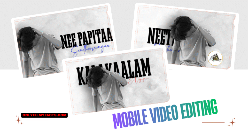 Easy ALIGHT MOTION Mobile Video Editing DAY 95