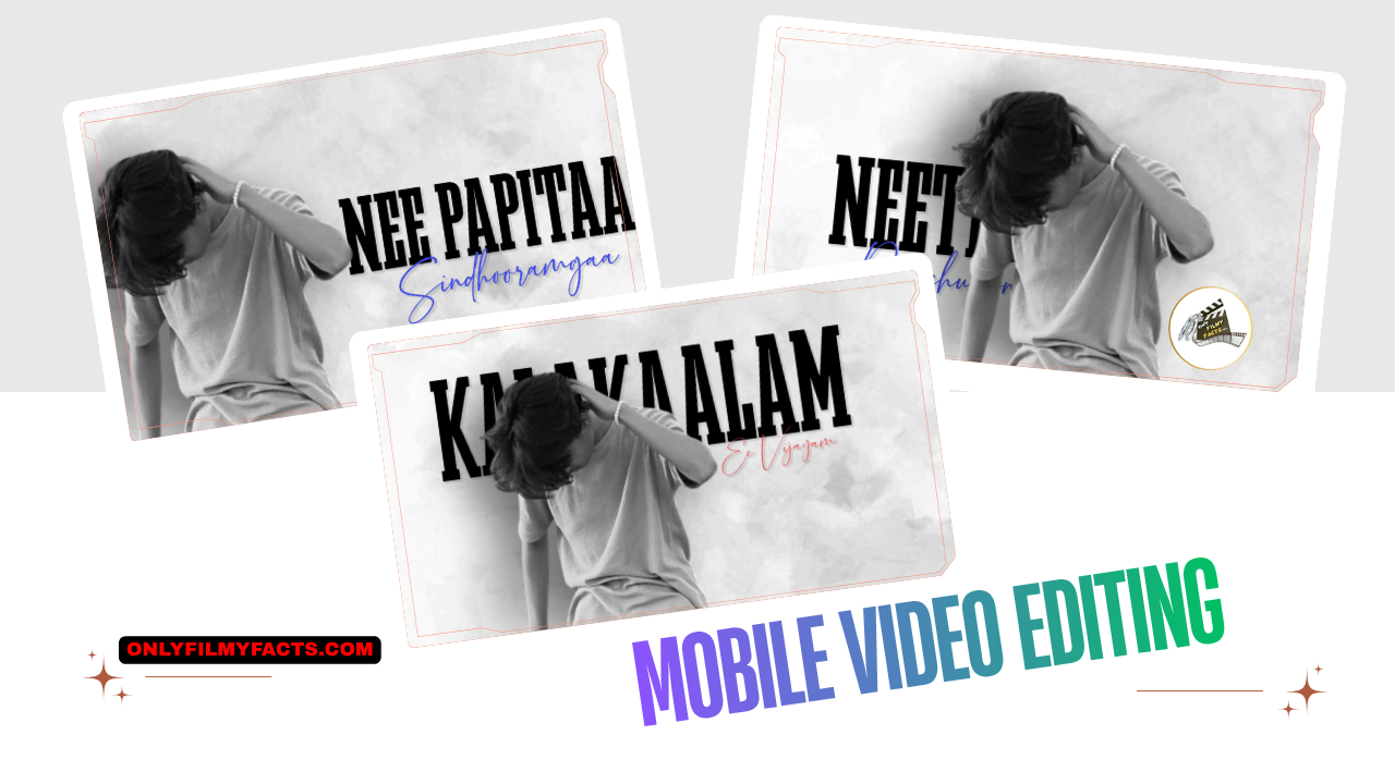 Easy ALIGHT MOTION Mobile Video Editing DAY 95